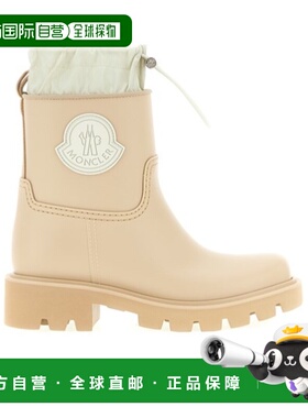 1h可退 香港直邮Moncler/盟可睐 女士 Kickstream圆头短筒靴 26SS