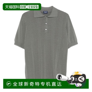 香港直邮Drumohr D1Z202PT 短袖 针织POLO衫
