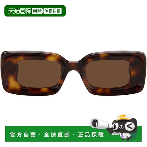 香港直邮LOEWE 罗意威 女士 棕色太阳镜 LW40101I4652E1923371185