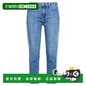blue蓝色 香港直邮moschino 紧身牛仔裤 女士 舒适时 爱莫斯奇诺