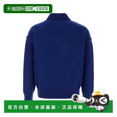 欧洲直邮Ami Paris 男士针织衫 UPL409018A271 AW2026 蓝色 Elect