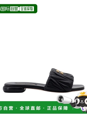 【99新未使用】香港直邮Miu Miu 平底拖鞋 5XX60588TF010女鞋