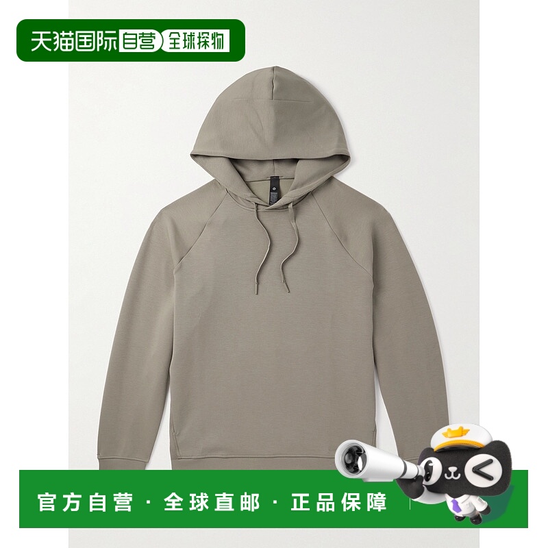 1h可退 香港直邮Lululemon 男士 Recycled-Jersey 光滑胸垫连帽衫
