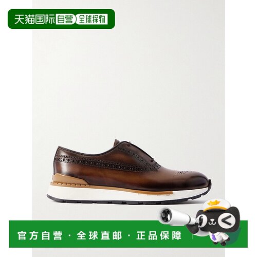 Berluti 伯尔鲁帝 男士 Fast Track Venezia 皮质牛津运皮鞋
