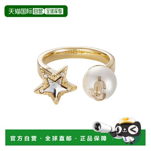 香港直邮JIMMY CHOO 女士戒指 JCSTARPRINGJIQGOL【付后1h可退】