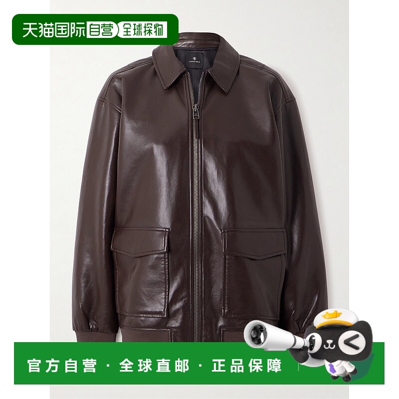 1h可退 香港直邮ANINE BING 女士 Kelanie 夹克 A017185BWN43DARK