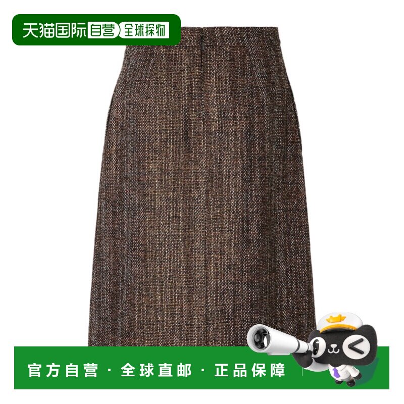 香港直邮FENDI 女士半身裙 FQ7702AYN5F1T6K SS2026 棕色 Skirt i图片