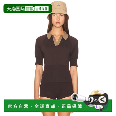 香港直邮Staud 女士 Gene 上衣 R25F3147VN 舒适时尚针织衫
