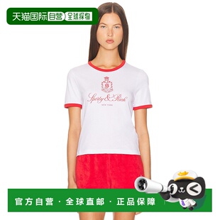 RICH 女士 Vendome 1h可退 T恤 Ringer TO07360 香港直邮SPORTY