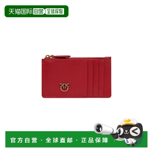 香港直邮PINKO 女士卡包 100251A0F1R59Q AW2026 红支付后1h可退