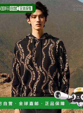 香港直邮Versace Jeans 长袖连帽卫衣 77GAI3H0FS160