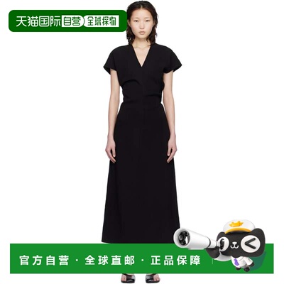 1h可退 香港直邮ANINE BING 女士 黑色 Zadig 连衣裙 A0211688BLK