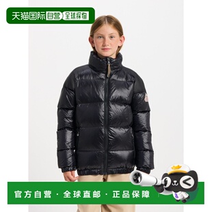 欧洲直邮Pyrenex Vintage Mythic黑色儿童羽绒服保暖防风鸭绒