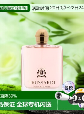 欧洲直邮Trussardi杜鲁萨迪女士淡香水30ml雅逸清香玫瑰花香味