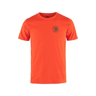 火焰橙色棉质Logo短袖 T恤 1960男士 自营欧洲直邮Fjallraven北极狐