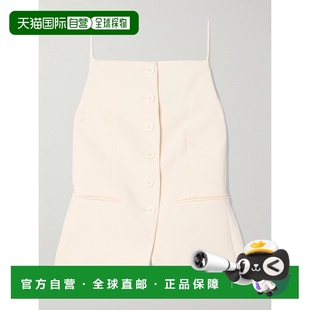香港直邮Staud 2673676ECR 女士 绉纱背心 beige米色 Una 1h可退