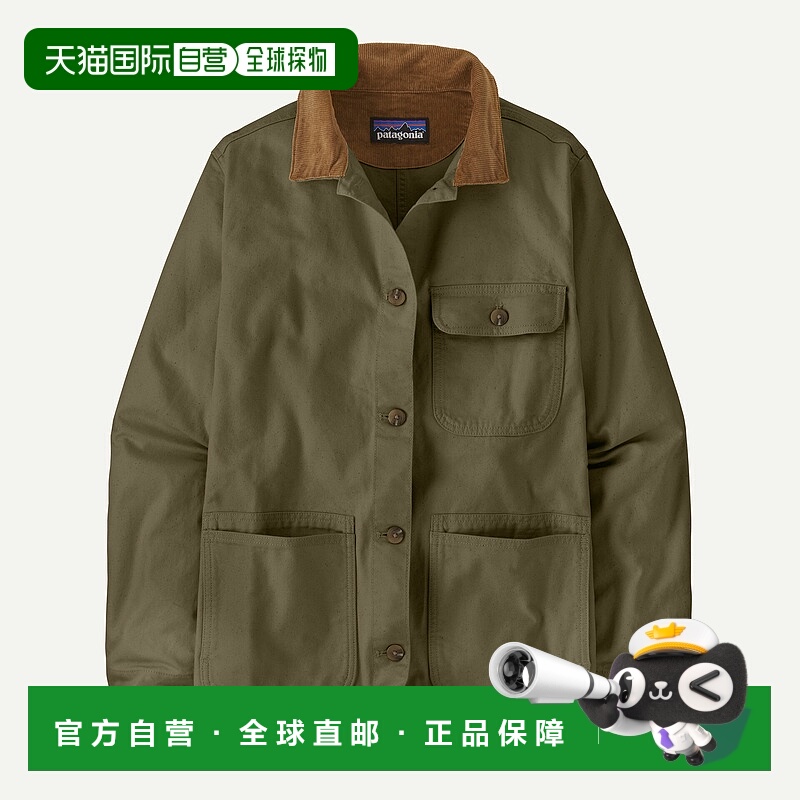自营欧洲直邮PATAGONIA 女士Point Reyes帆布外套