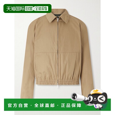 香港直邮Dries Van Noten 德赖斯 范诺顿 男士 条纹双面拉链夹克