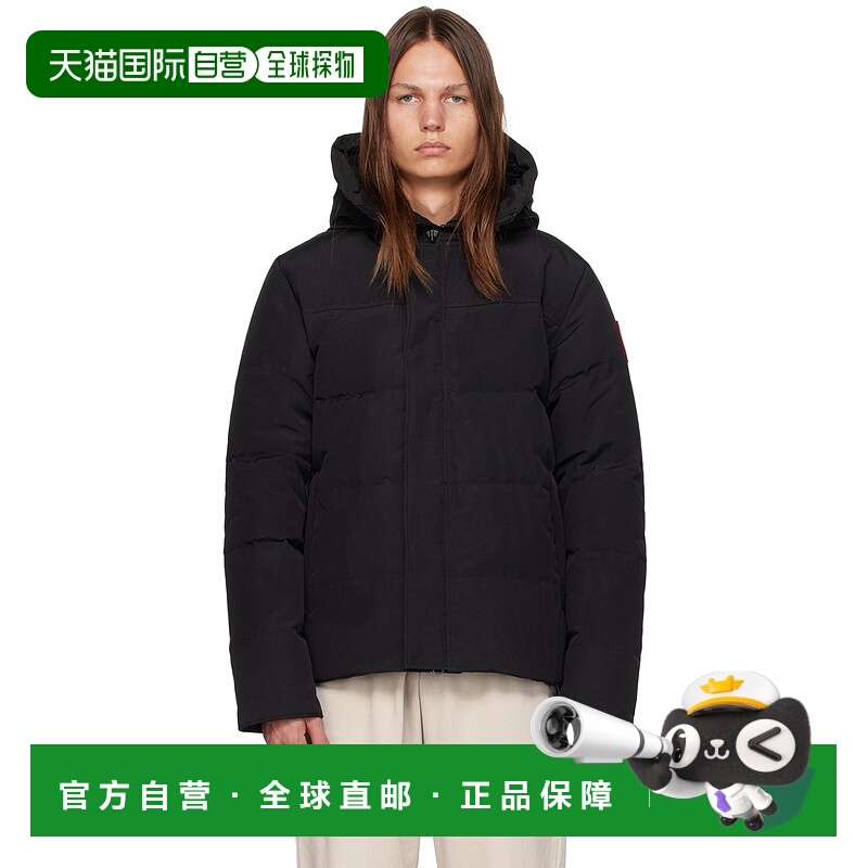 香港直邮Canada Goose 加拿大鹅 男士 黑色 MacMillan 羽绒夹克 2