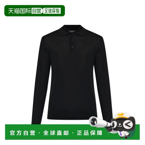 欧洲直邮DSQUARED2 男士POLO衫 S74HA1663D132059【付后1h可退】