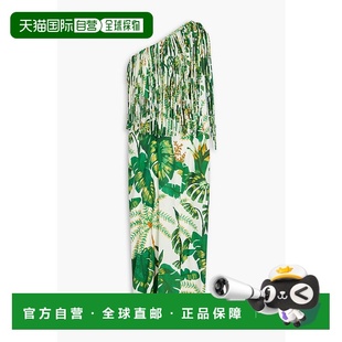 单肩流苏印花亚麻混纺长款 1h可退 女士 RIO 连衣裙 香港直邮FARM