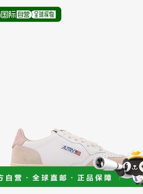 1h可退 香港直邮AUTRY 女士 Medalist 皮质运动鞋 AULWLS37WHTPOW