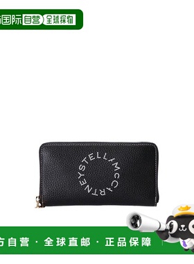 香港直邮Stella McCartney 徽标拉链钱包 700251WP0057