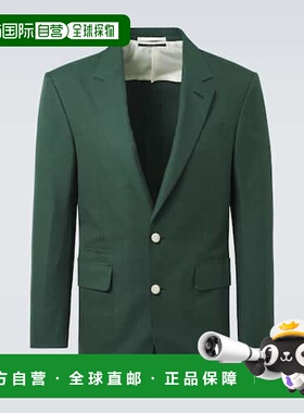 香港直邮Dunhill 登喜路 男士 Bourdon 棉质西装外套