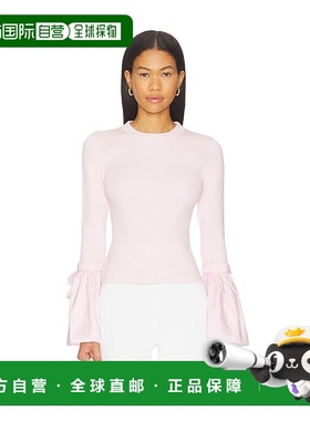 1h可退 香港直邮Simkhai 女士 Agata 长袖上衣 6252142B pink粉色