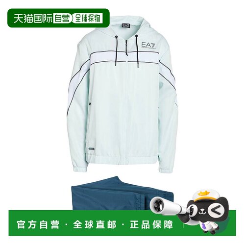 香港直邮Ea7 男士 Tracksuits 运动装 green绿色 舒适时尚