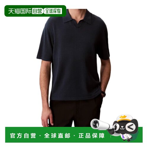 1h可退 香港直邮CALVIN KLEIN 男士POLO衫 LV04LF313GPQ6 SS2026