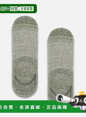 自营欧洲直邮Hogan 绿色袜子船袜