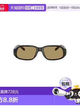 香港直邮Diesel 迪赛 女士 矩形太阳眼镜 8056262840993