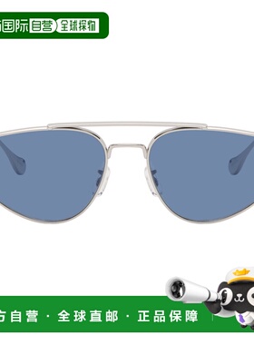 香港直邮Jil Sander 吉尔 桑达 男士 银色 Oliver Peoples 联名 E