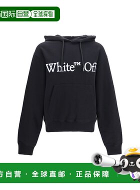 香港直邮off-white 男士 Bookish 围巾领连帽衫 OMBB12NF26FLE009