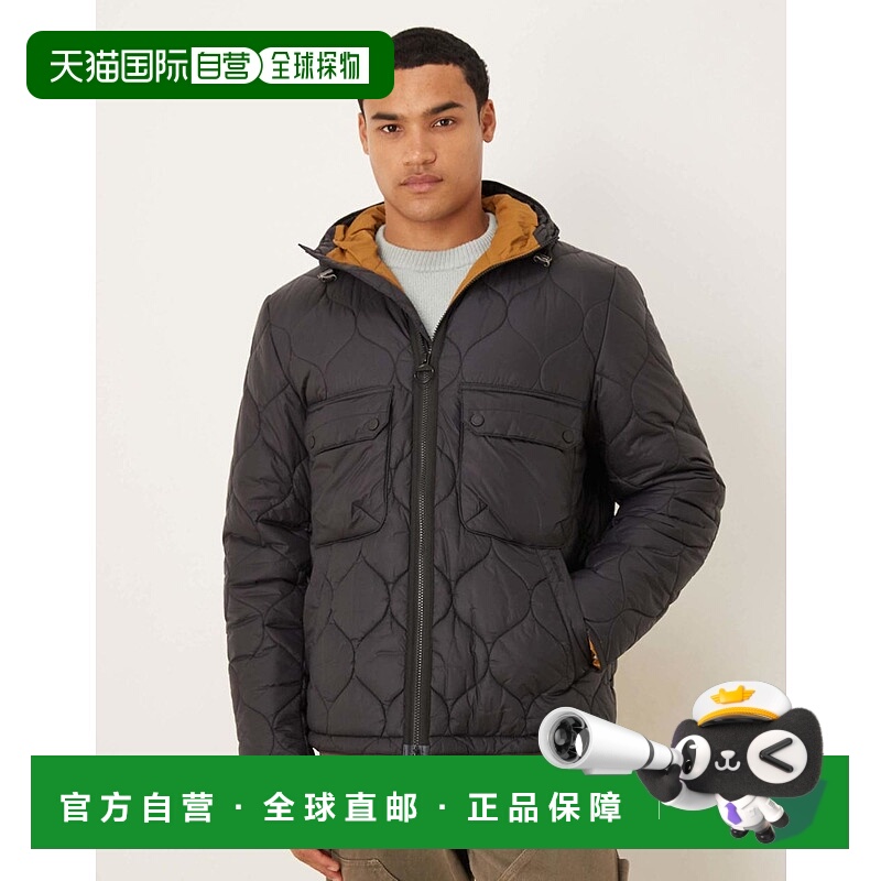 1h可退 香港直邮Barbour 巴伯尔 男士 Re-engineered spey 连帽绗