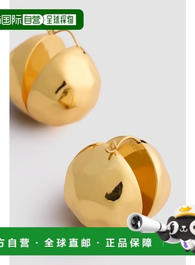 香港直邮Patou 女士 球形锤打耳环 JW1291002 metal金属色 舒适时