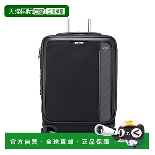 自营欧洲直邮Tumi途明 Arrive黑色聚酯纤维拉链口袋行李箱男女通