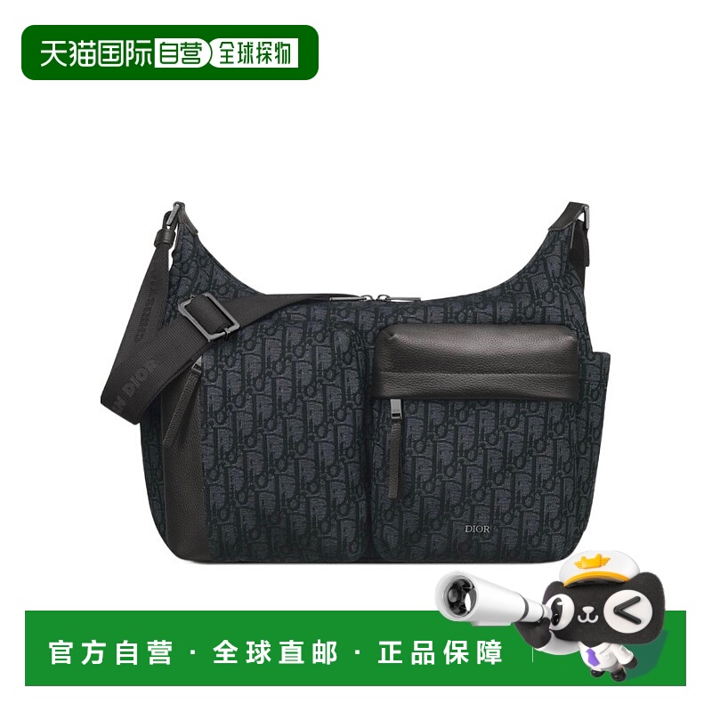 香港直邮Dior 中号RIDER软质HOBO包斜挎包 1ESME190YKS