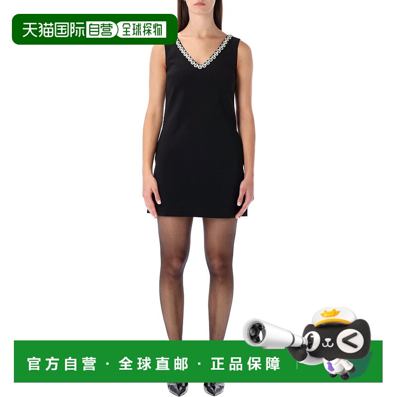 1h可退 香港直邮Self-Portrait 女士 A字迷你水晶裁剪连衣裙 SC25