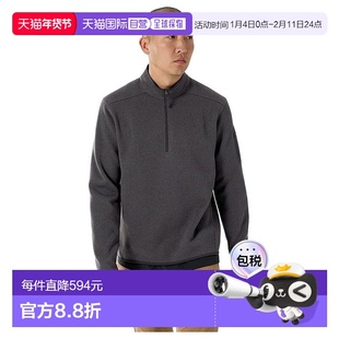 1h可退 香港直邮arc'teryx 始祖鸟 男士 Covert 半拉链毛衣