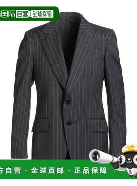 香港直邮Tom Ford 汤姆 福特 男士 西装外套 grey灰色 舒适时尚