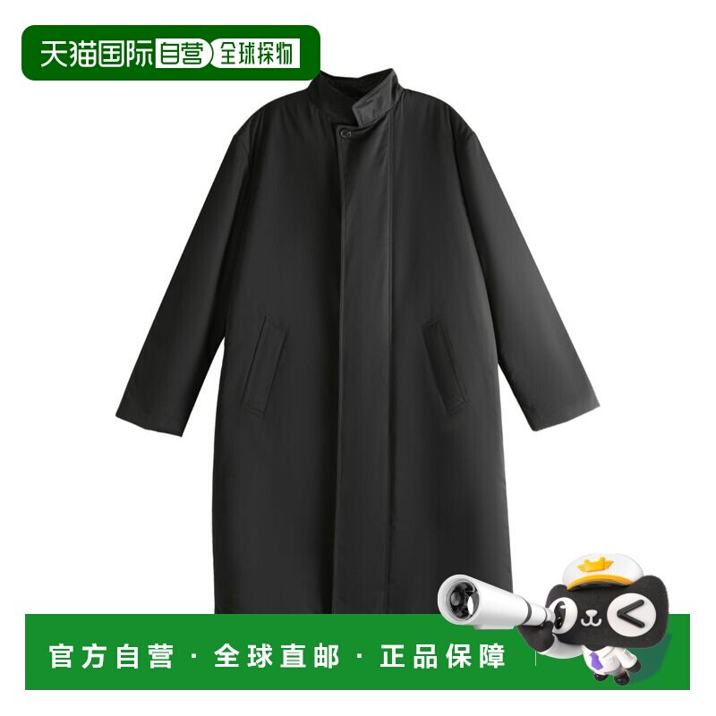 1h可退 香港直邮THE ROW 男士大衣 1161W2157BLK AW2025 黑色