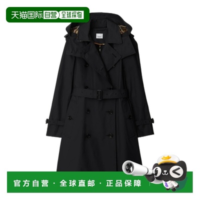 1h可退 香港直邮Burberry Trench双排扣风衣 80842511