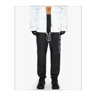 香港直邮Givenchy 徽标运动裤纪梵希卫裤休闲裤 BM50VZ14DG工装