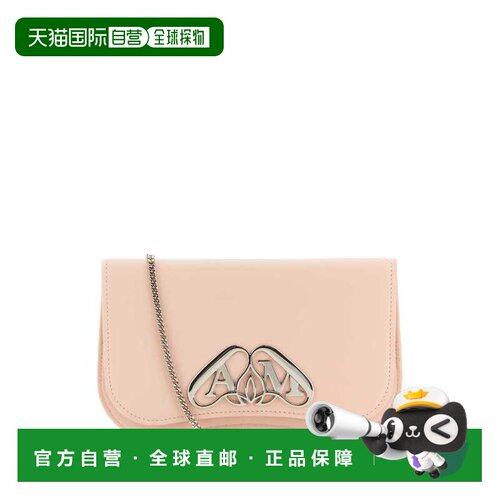 1h可退 香港直邮ALEXANDER MCQUEEN 女士钱包 7792281X30I5704 SS