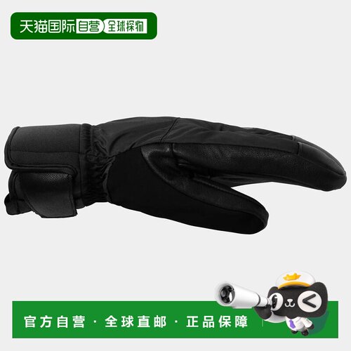 自营欧洲直邮Helly Hansen 男女通用黑色科技面料ULLR™D3指手套