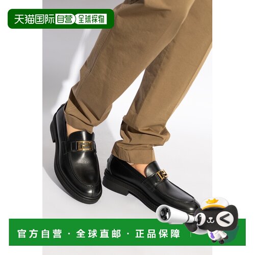 1h可退 香港直邮VERSACE 男士商务休闲鞋 10191241A134781B00V SS
