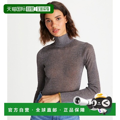 香港直邮Tory Burch 针织高领毛衣汤丽柏琦 144524