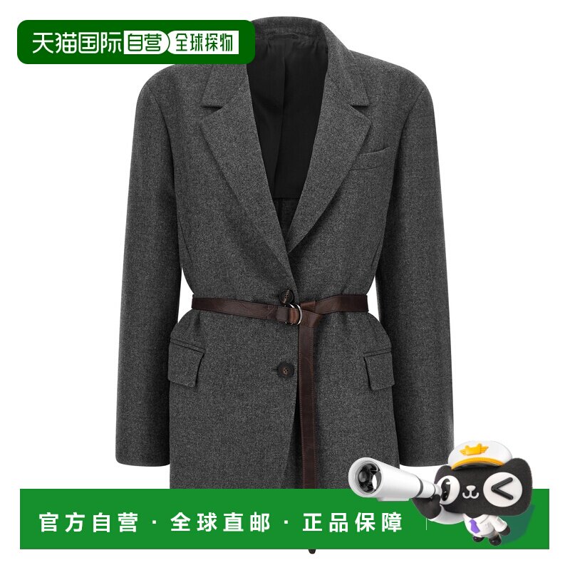 香港直邮Brunello Cucinelli 布内罗 古奇拉利 女士 单排扣西装外